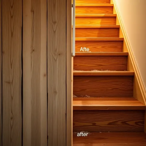 Jak odnowić stare schody drewniane