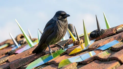 Jak odstraszyć kawki z dachu