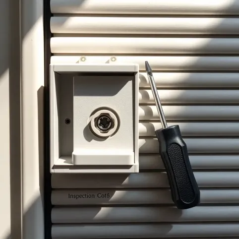 Jak otworzyć pokrywę rewizyjną rolety