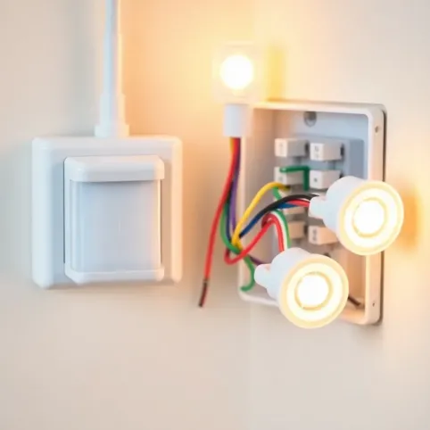 Jak podłączyć czujnik ruchu do oświetlenia schodowego