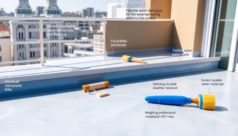 Jak położyć hydroizolację na balkonie