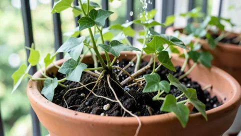 Jak sadzić bluszcz na balkonie