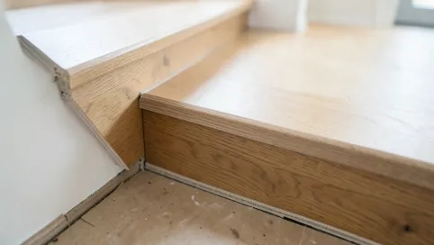 Jak układać panele przy schodach