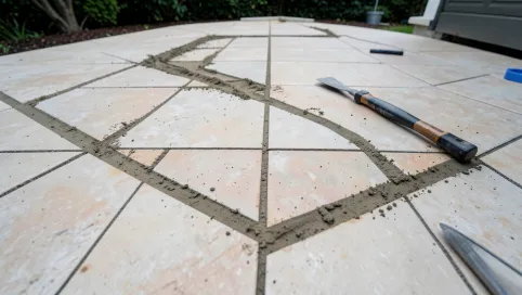 Jak układać płytki 60x60 na tarasie