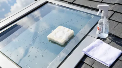 Jak umyć okno dachowe