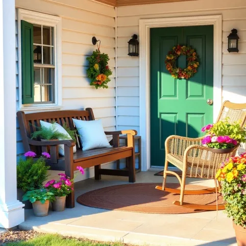 Jak urządzić ganek w domu