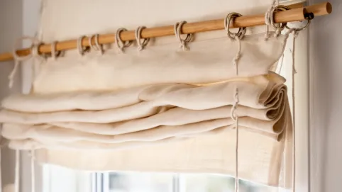 jak uszyć roletę rzymską bez mechanizmu