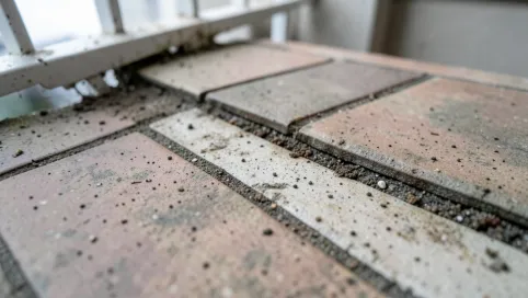 Jak wyczyścić fugi na balkonie