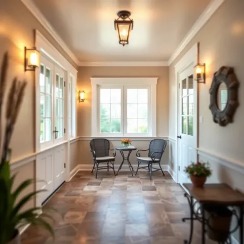 Jak wykończyć ganek w środku