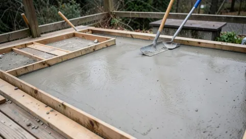 Jak wylać posadzkę na tarasie