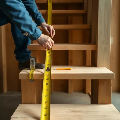 Jak wymierzyć schody drewniane