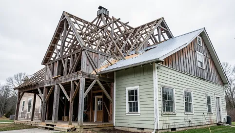 jak wyremontować stara stodole