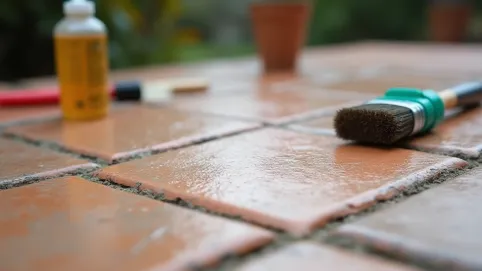 jak zabezpieczyć płytki na tarasie