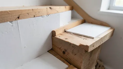 Jak zabudować schody drewniane