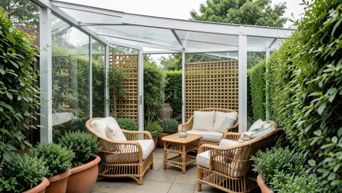 Jak zabudować taras od wiatru