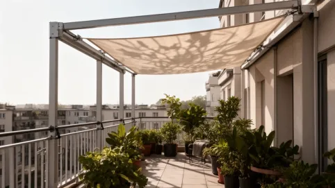 jak zamontować pergolę na balkonie w bloku