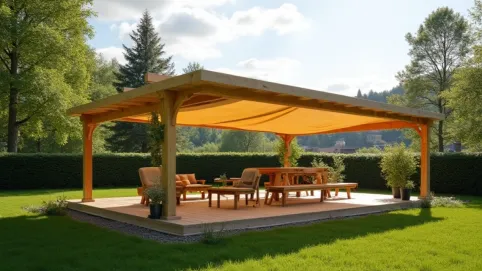 jak zbudować zadaszenie tarasu