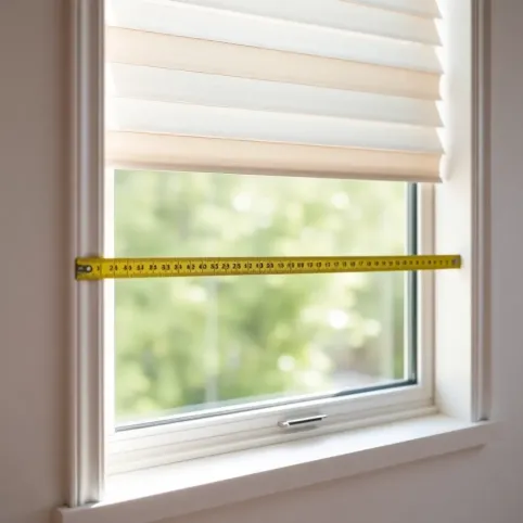 Jak zmierzyć okno pod rolety plisowane