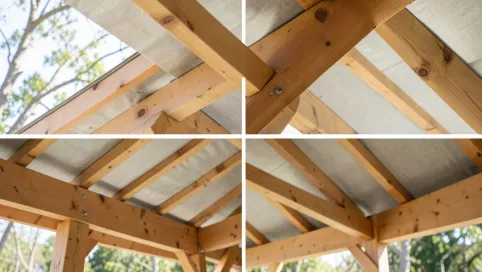Jak zrobić dach jednospadowy na altanie