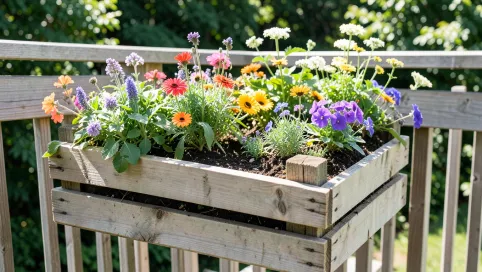 Jak zrobić donice na taras