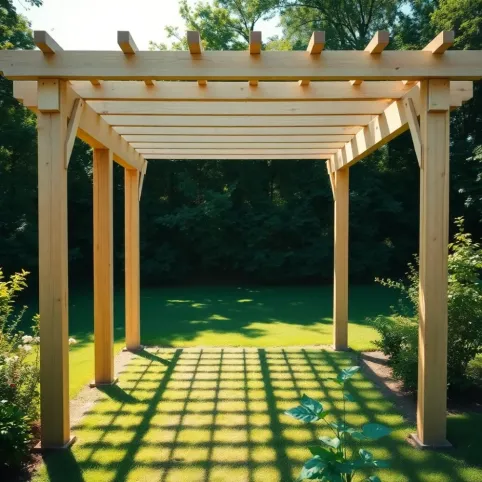 Jak zrobić pergolę z listewek