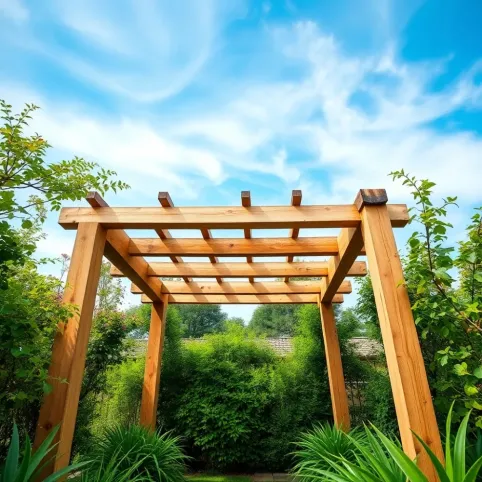 Jak zrobić pergolę z palet