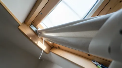 Jak zrobić roletę na okno dachowe