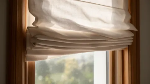 jak zrobić roletę rzymską