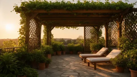 jak zrobic samemu pergole na taras