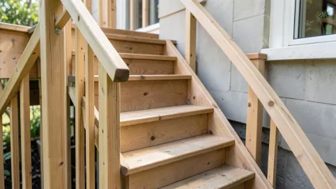Jak zrobić schody do domku holenderskiego