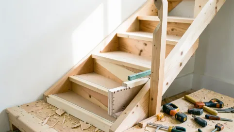 Jak zrobić schody z paneli