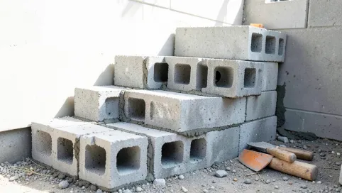 Jak zrobić schody z pustaków