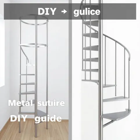 Jak zrobić schody zabiegowe metalowe