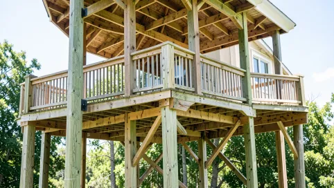 Jak zrobić wysoki taras