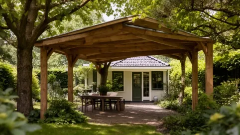 Jak zrobić zadaszenie domku holenderskiego