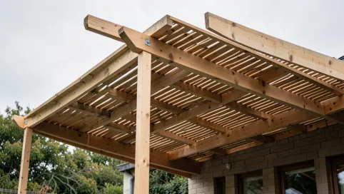 Jak zrobić zadaszenie tarasu z drewna