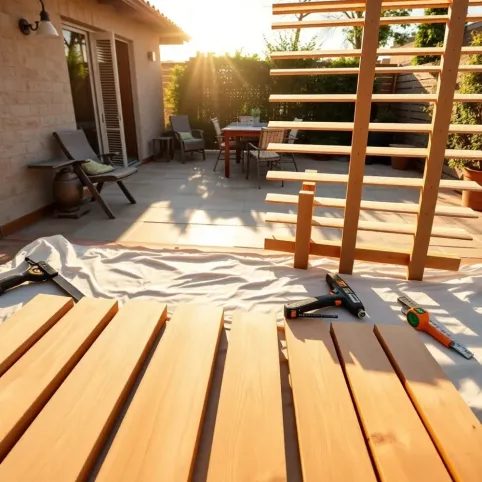 Jak zrobić żaluzje drewniane na taras