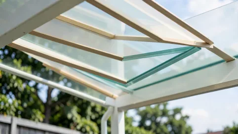 jaka grubość poliwęglanu litego na zadaszenie tarasu