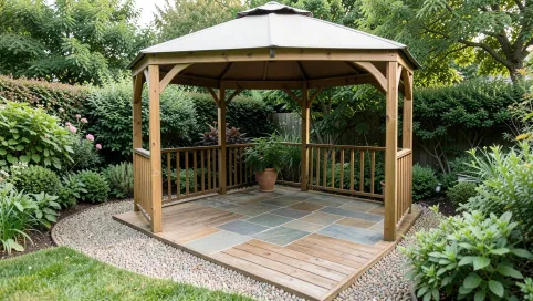 Jaka podłoga do altany ogrodowej