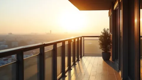 jaka wysokość barierki na balkonie