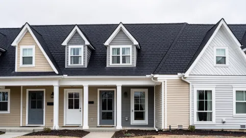 Jaki kolor elewacji do czarnego dachu