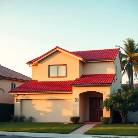 Jaki kolor elewacji do czerwonego dachu