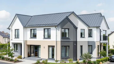 Jaki kolor elewacji do grafitowego dachu