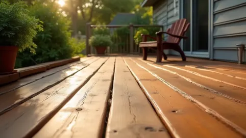 jaki kolor na taras drewniany