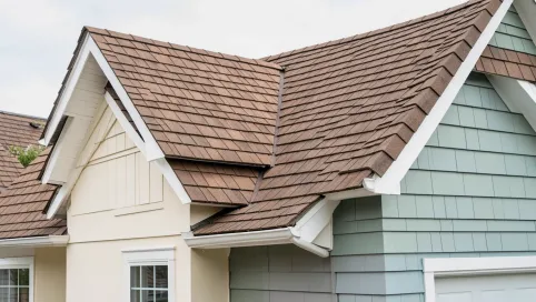Jaki kolor pasuje do brązowego dachu
