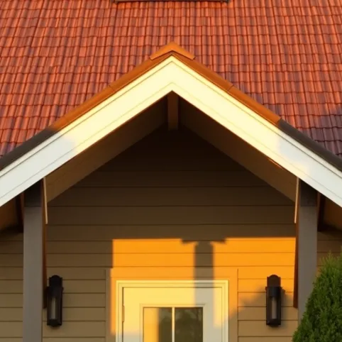 Jaki kolor podbitki do brązowego dachu