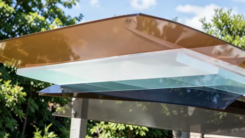 Jaki kolor poliwęglanu na zadaszenie tarasu