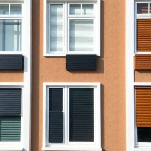 Jaki kolor rolet zewnętrznych do białych okien