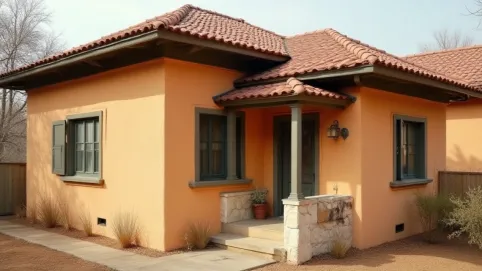 Jaki kolor tynku do brązowego dachu