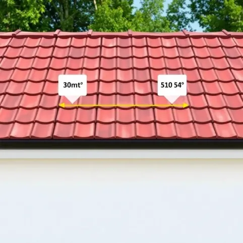 Jaki spadek dachu na 3 metrach